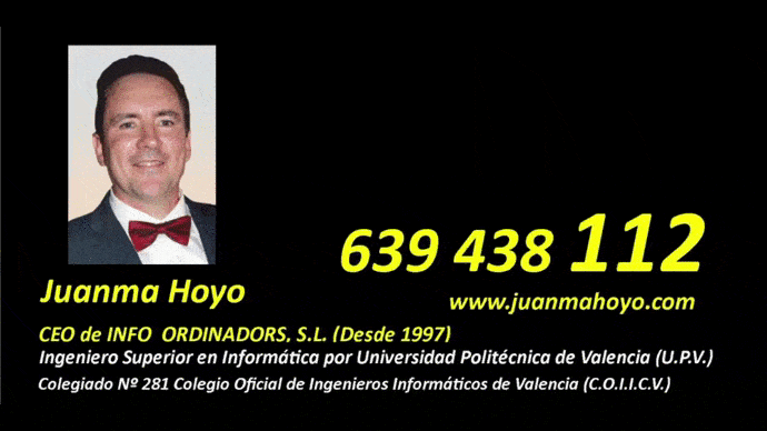 Juanma Hoyo Informática Cullera Sueca Oliva Valencia